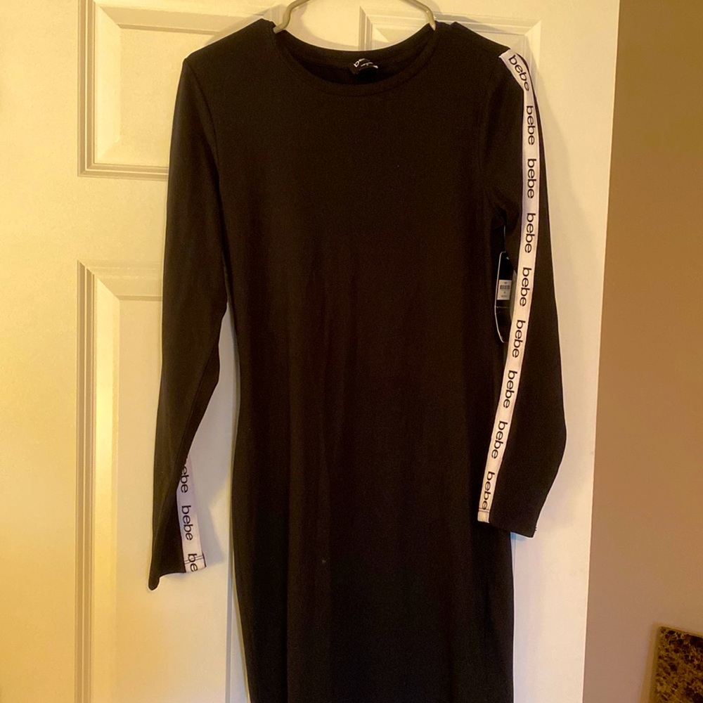 BEBE Long Sleeve Dress